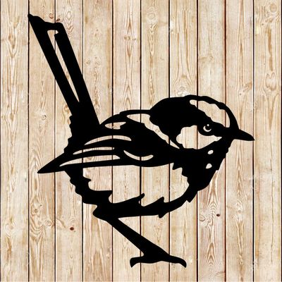 Superb Fairywren Bird Cutting File