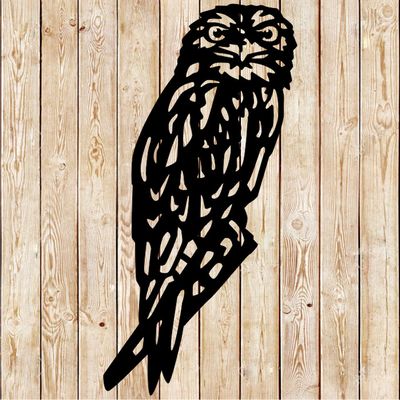 Tawny Fogmouth Owl Cutting File