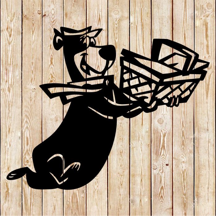 Yogi Bear​ Cartoon cutting file