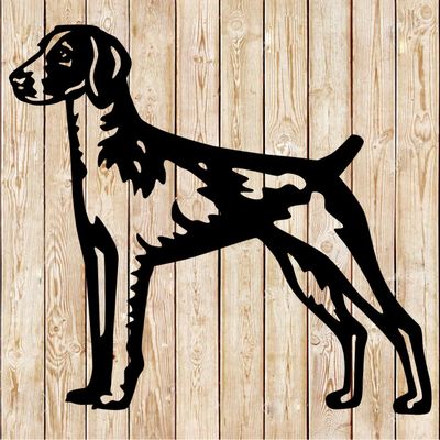German Shorthaired Pointer Detailed Cutting file