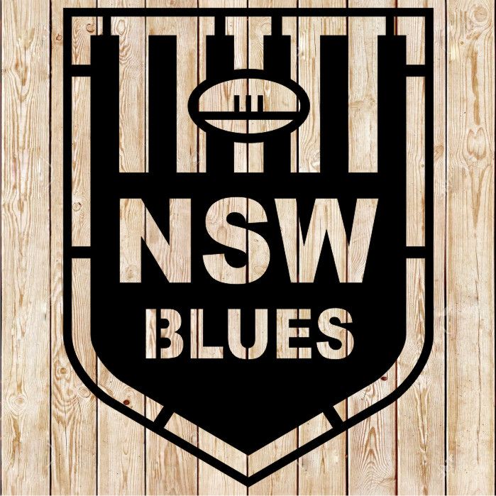 New South Wales Blues logo cutting file