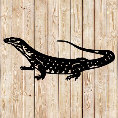 Goanna - Monitor Lizard Vector Cutting File