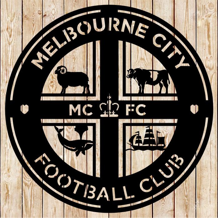 Melbourne City FC Logo cutting file