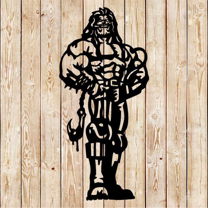 Lobo antihero DC Comics  cutting file
