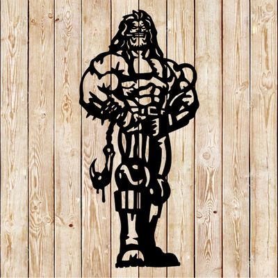 Lobo antihero DC Comics  cutting file