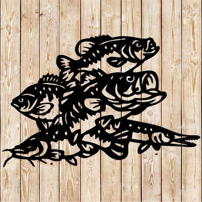Freshwater sport fish Cutting file