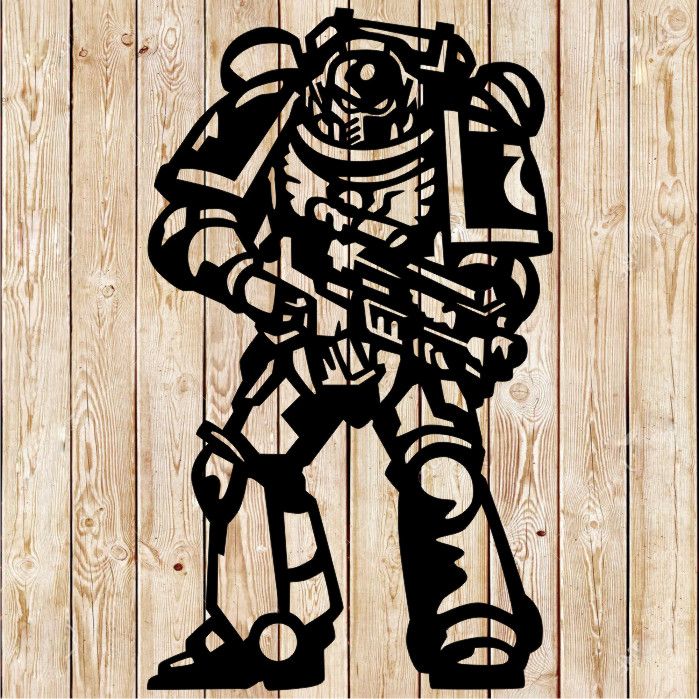 Space Marine - Warhammer 40K Cutting File