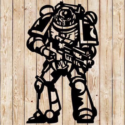 Space Marine - Warhammer 40K Cutting File