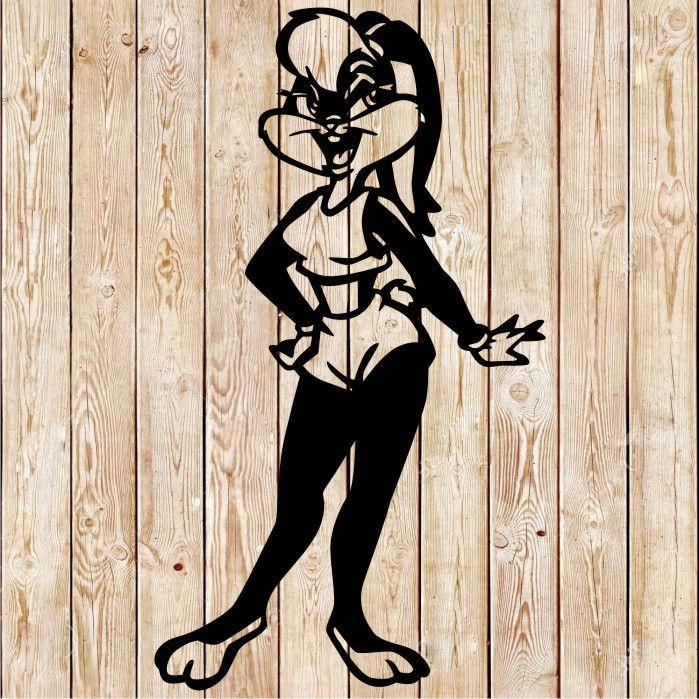 Lola Bunny Cartoon cutting file