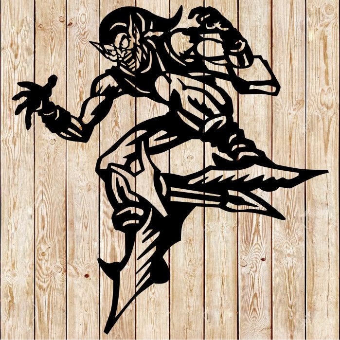 Green Goblin cutting file