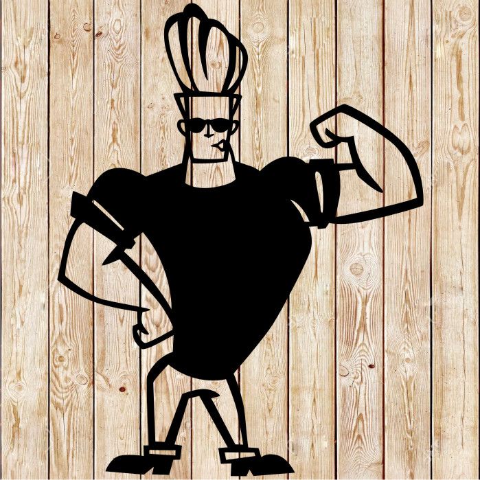 Johnny Bravo  Cartoon cutting file