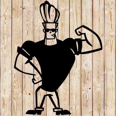 Johnny Bravo  Cartoon cutting file