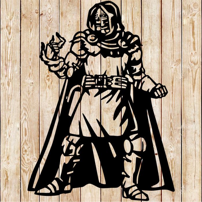 Doctor Doom Marvel Comics cutting file