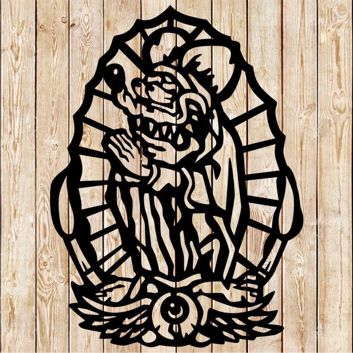 Rat Fink Virgen Cutting File