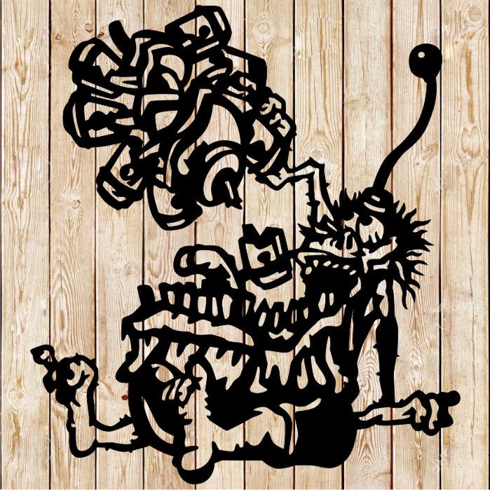Monster Rat Fink - Wild Boyz Engine Cutting File