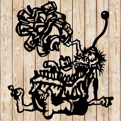 Monster Rat Fink - Wild Boyz Engine Cutting File