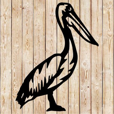 Pelican Bird Cutting File
