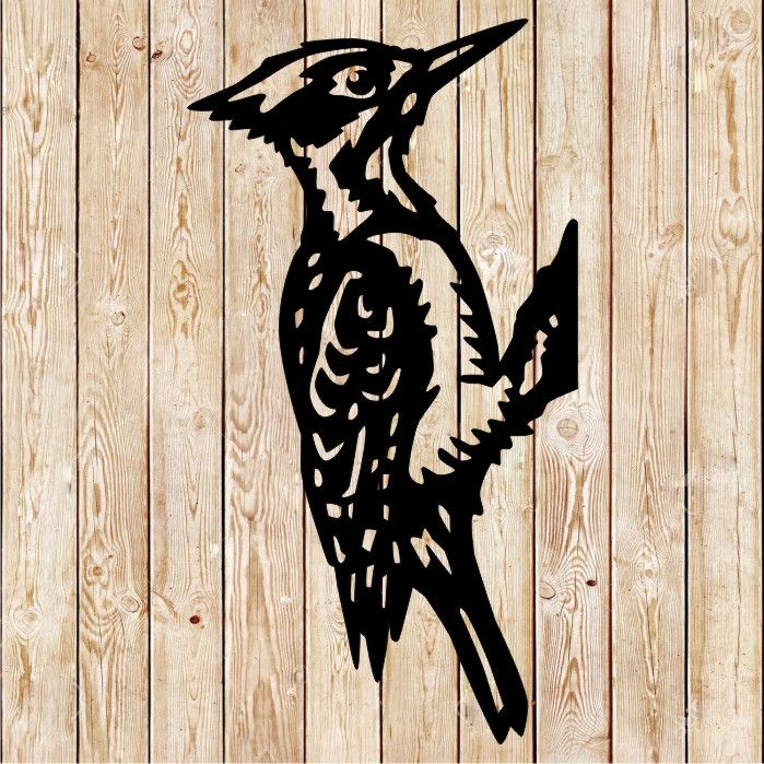 Pileated Woodpecker Bird Cutting File