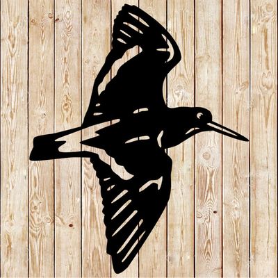 Australian Pied Oystercatcher Bird Cutting File
