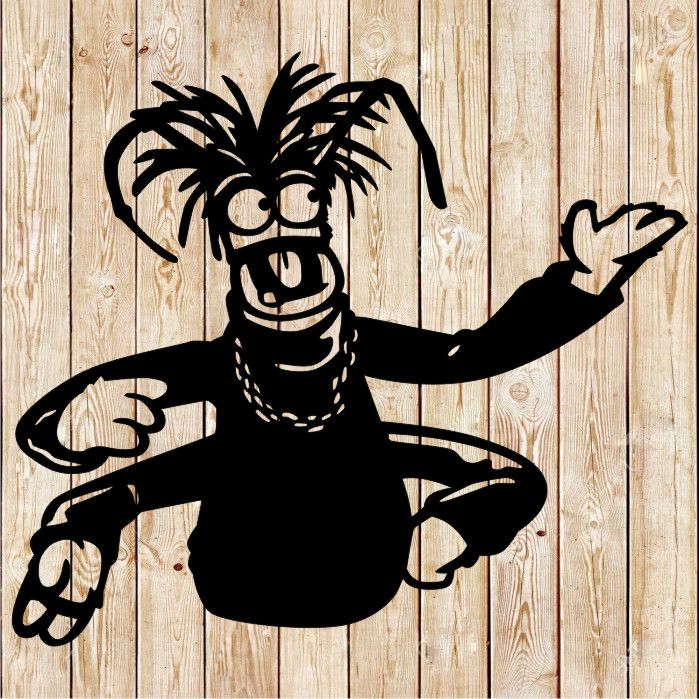 Pepe the King Prawn (Muppet) cutting file