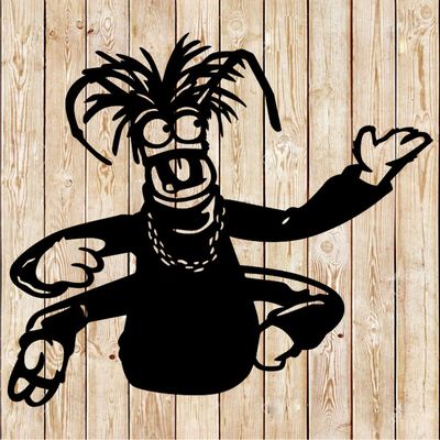 Pepe the King Prawn (Muppet) cutting file