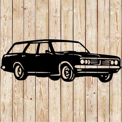 Holden HT Premier wagon 1970 Cutting File