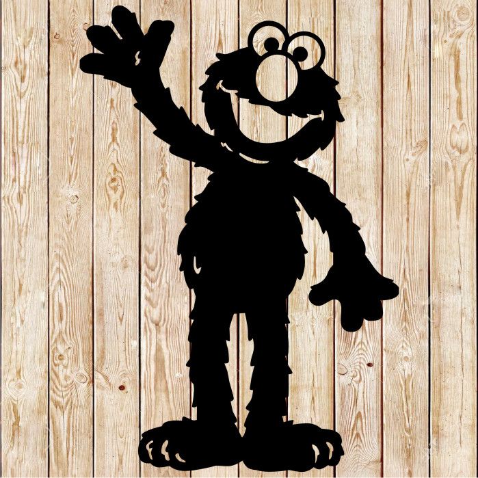Elmo  (Sesame Street) cutting file