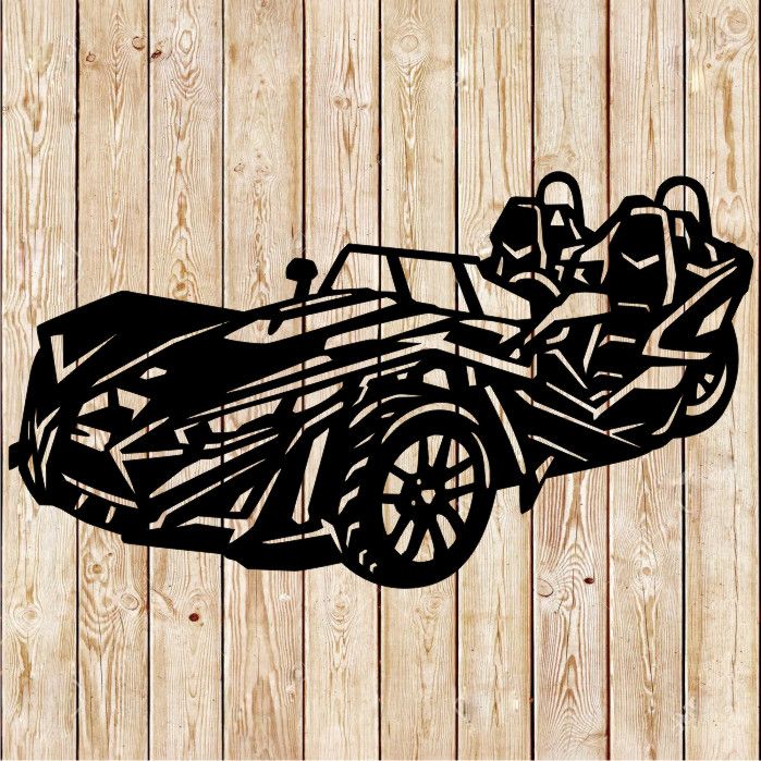 2025 Polaris Slingshot SLR Cutting File