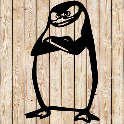 Madagascar Penguin Skipper cutting file