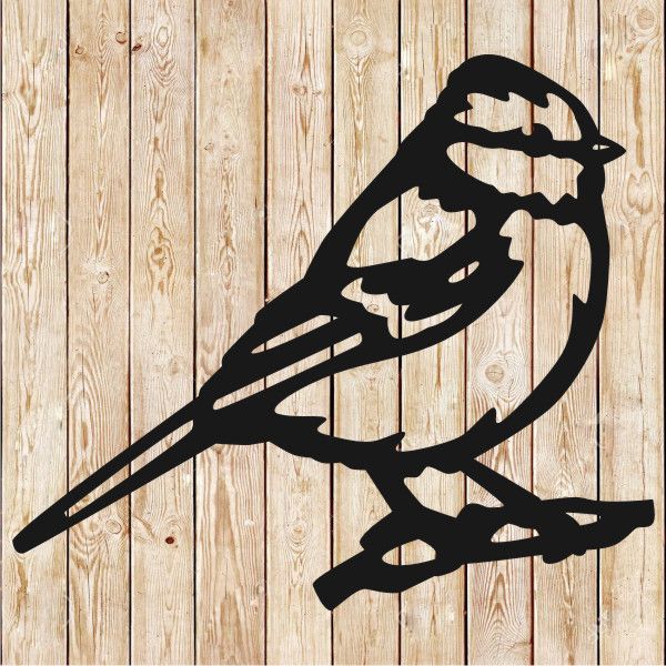 Blue Tit Bird Cutting File
