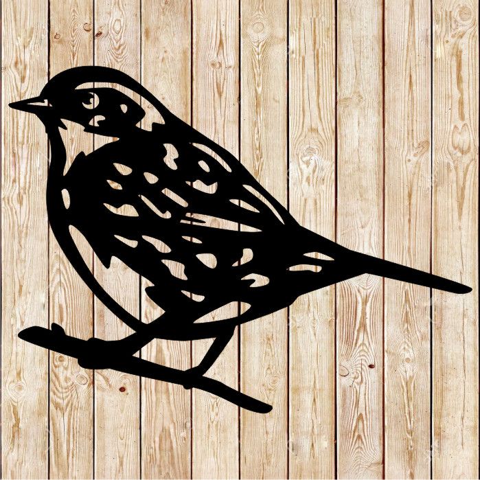Dunnock  Bird Cutting File