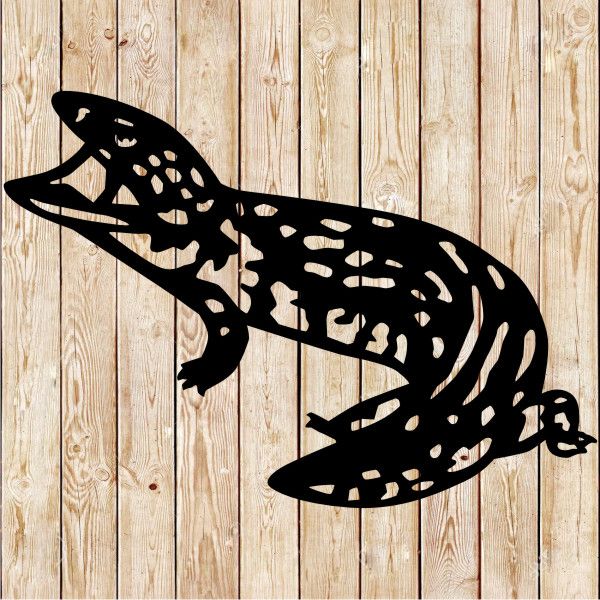 Shingleback Skink Lizard Vector Cutting File