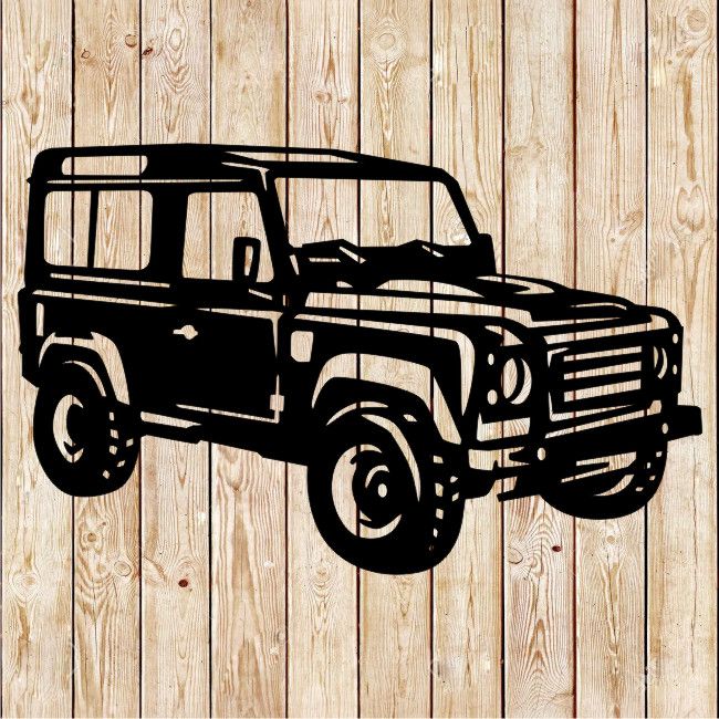 Land Rover Defender 90  Cutting File