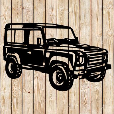 Land Rover Defender 90  Cutting File