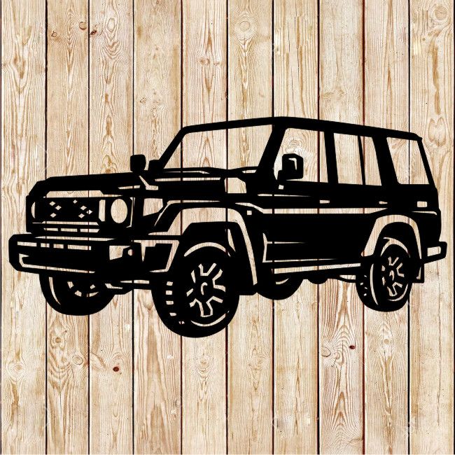 Toyota LandCruiser 70 Cutting File