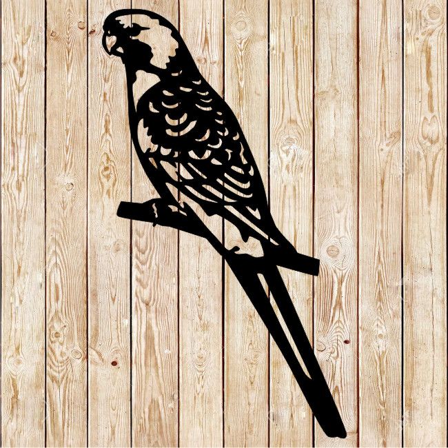 Yellow Rosella Parrot - cutting file