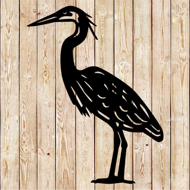 Great-billed heron Bird Cutting File