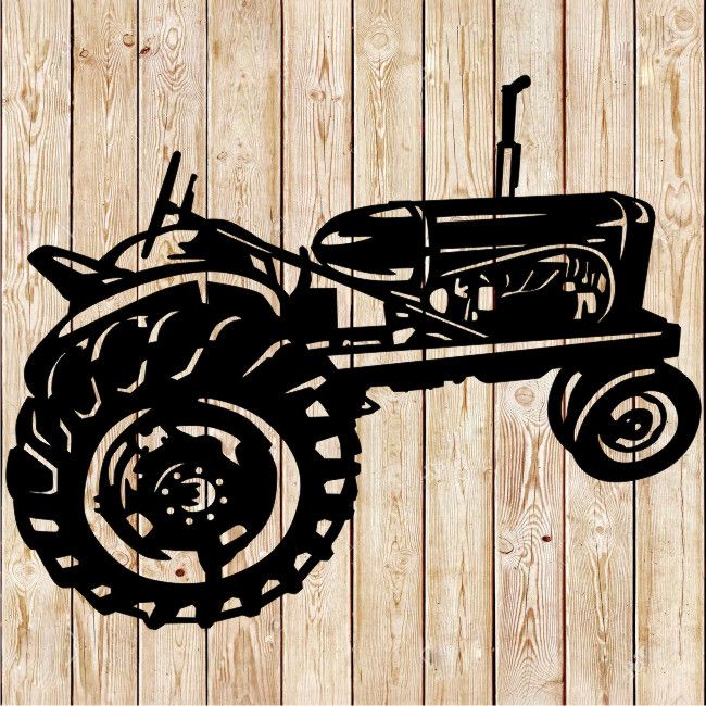 Allis-Chalmers WD-45  Tractor Vector Cutting File