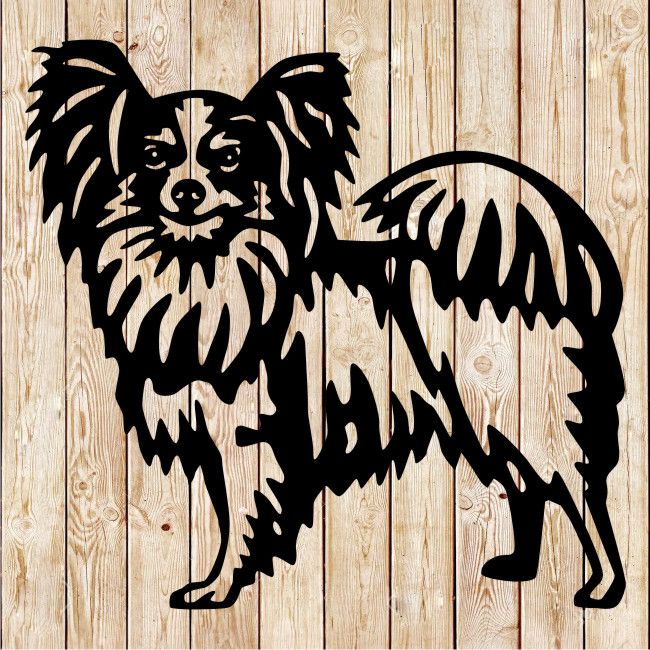 Papillon Dog Cutting file