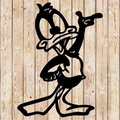 Tiny Toons Plucky Duck - Cartoon cutting file