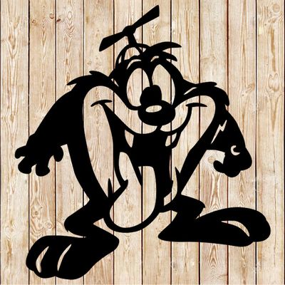 Tiny Toons Dizzy Devil - Cartoon cutting file