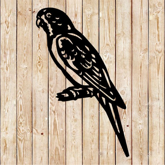 Swift Parrot Bird Cutting File