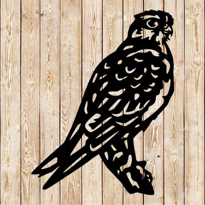 Brown Falcon Bird Cutting File