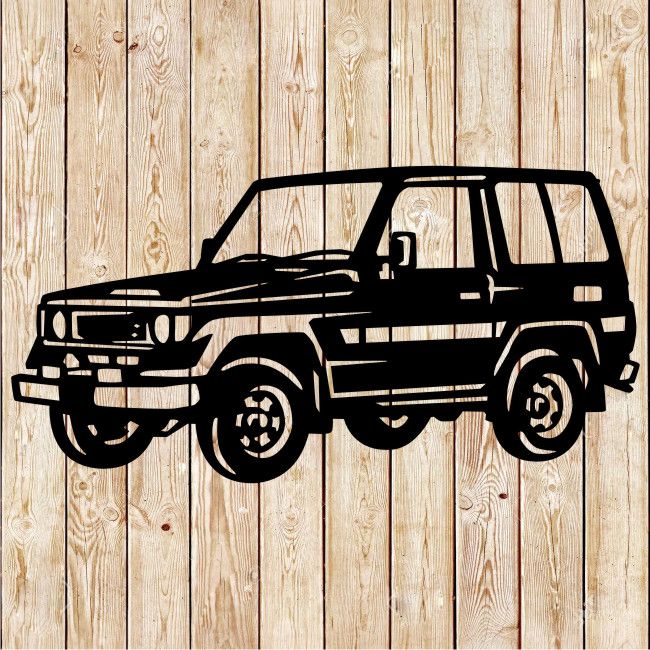 1986 LJ71 Toyota Land Cruiser Cutting File