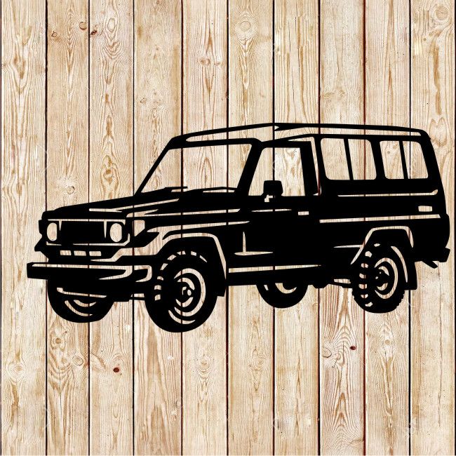1985 HJ75 Toyota Land Cruiser Cutting File