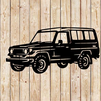 1985 HJ75 Toyota Land Cruiser Cutting File
