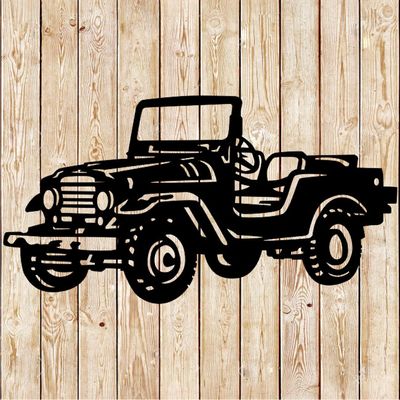 1958 FJ25 Toyota Land Cruiser Cutting File