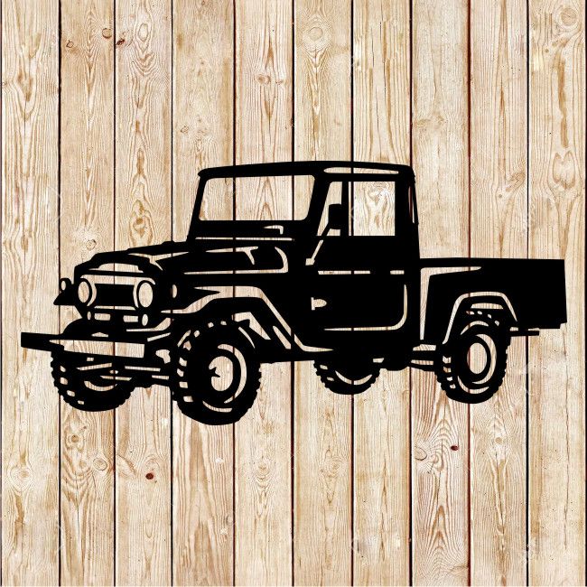 1964 FJ45 Toyota Land Cruiser Cutting File
