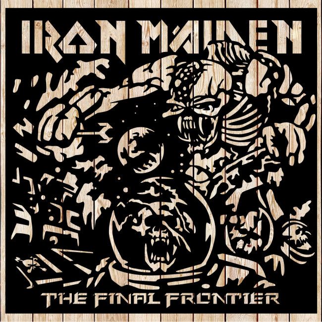 The Final Frontier  -Iron Maiden - cutting file