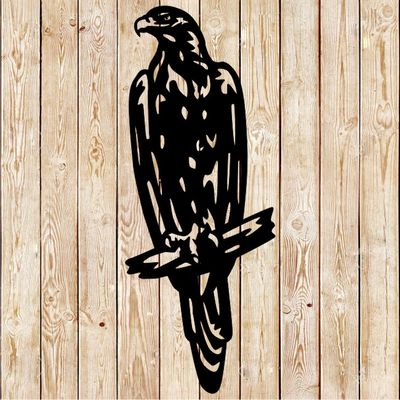 Australian Wedge-tailed eagle stand cutting file